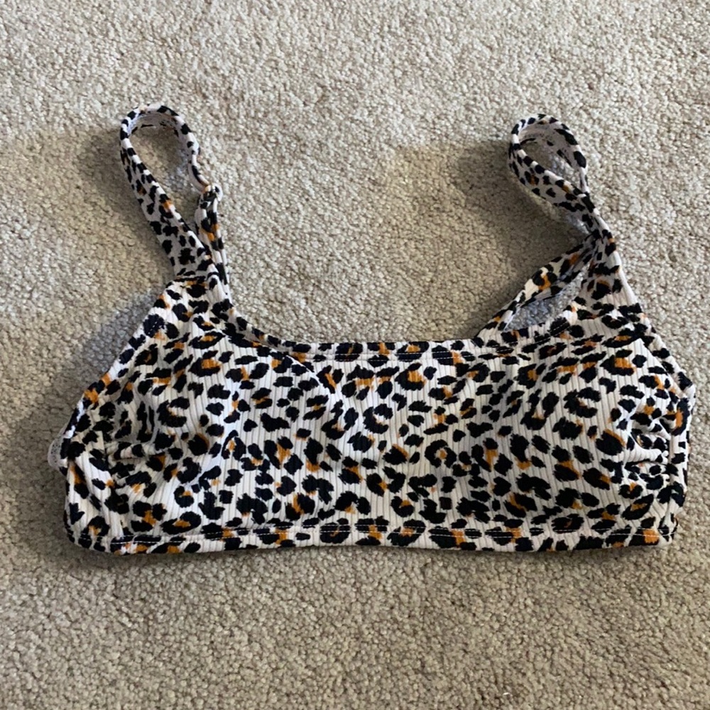 cheetah swim top